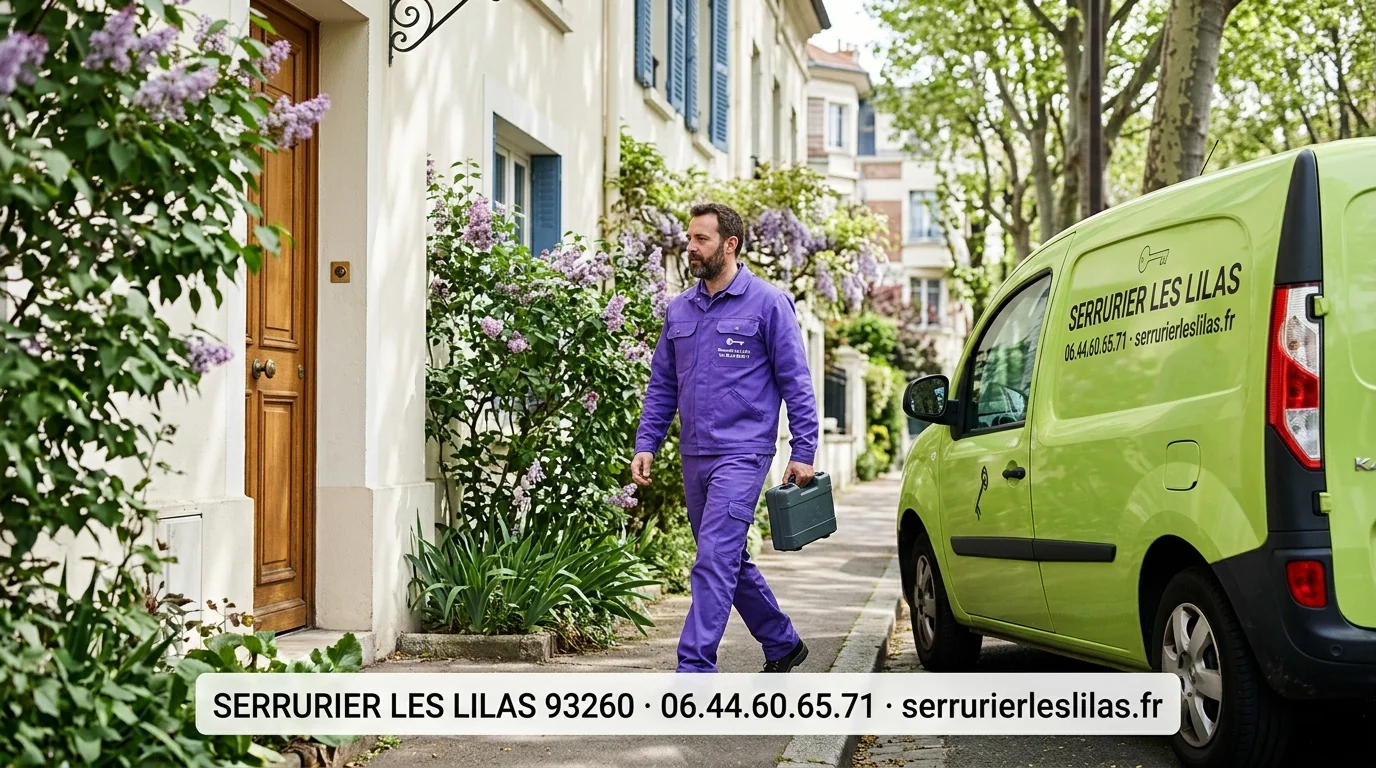 Serrurier Les Lilas 93260 — atelier côté Porte des Lilas